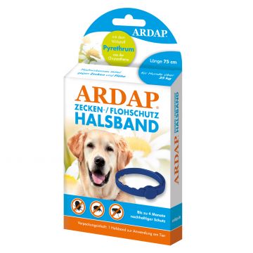 Ardap Zecken- u. Flohhalsband große Hunde über 25 Kg 75 cm Ardap Zecken- u. Flohhalsband große Hunde über 25 Kg 75 cm