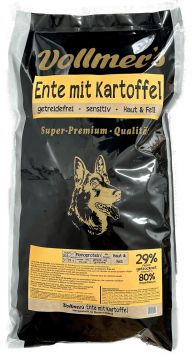 Vollmers Ente mit Kartoffel 12,5 kg Vollmers Ente mit Kartoffel 12,5 kg