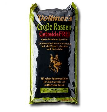 Vollmers Große Rassen Getreidefrei 15 kg Vollmers Große Rassen Getreidefrei 15 kg