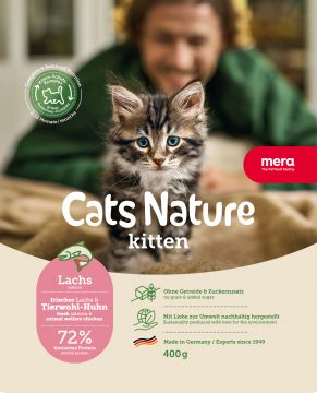Mera Cat Nature Kitten Lachs 400g
