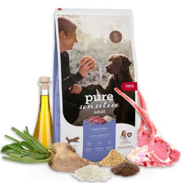 Mera Dog Pure Sensitive Lamm & Reis 12,5kg Mera Dog Pure Sensitive Lamm & Reis 12,5kg