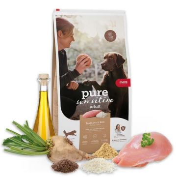 Mera Dog Pure Sensitive Truthahn & Reis 1kg Mera Dog Pure Sensitive Truthahn & Reis 1kg
