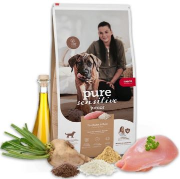 Mera Dog Pure Sensitive Junior Truthahn & Reis 1kg Mera Dog Pure Sensitive Junior Truthahn & Reis 1kg