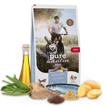 Mera Dog Pure Sensitive Hering & Kartoffel 12,5kg Mera Dog Pure Sensitive Hering & Kartoffel 12,5kg