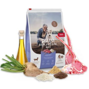 Mera Dog Pure Sensitive Mini Lamm & Reis 1kg Mera Dog Pure Sensitive Mini Lamm & Reis 1kg