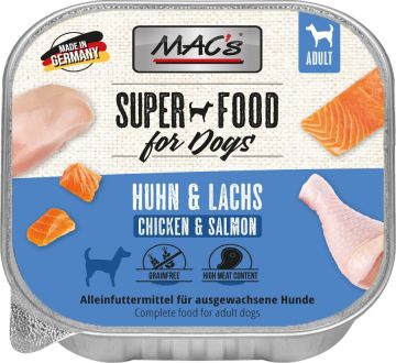 MACs Dog Huhn & Lachs 150g (Menge: 10 je Bestelleinheit)