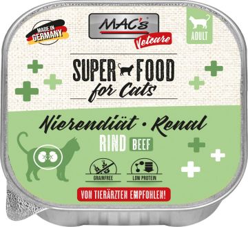 MACs Cat Vetcare Rind Nierendiät 100g (Menge: 16 je Bestelleinheit) MACs Cat Vetcare Rind Nierendiät 100g (Menge: 16 je Bestelleinheit)