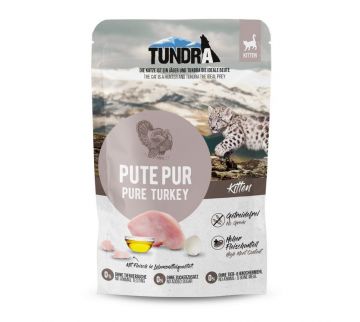 Tundra Cat PB Kitten Pute Pur 85g (Menge: 16 je Bestelleinheit)