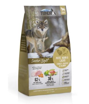 Tundra Dog Senior/Light Pute, Huhn & Lachs 11,34kg