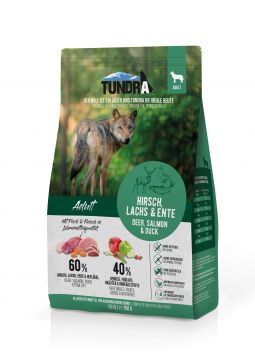 Tundra Dog Hirsch, Lachs & Ente 750g