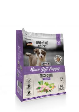 MACs Dog Mono Soft Puppy Frisches Huhn 4kg MACs Dog Mono Soft Puppy Frisches Huhn 4kg