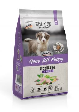 MACs Dog Mono Soft Puppy Frisches Huhn 1,5kg MACs Dog Mono Soft Puppy Frisches Huhn 1,5kg