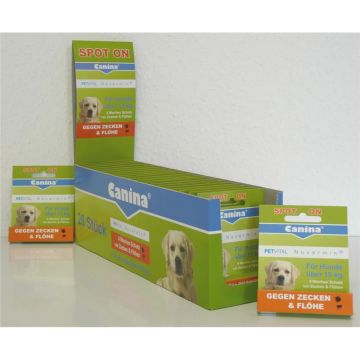 Canina Pharma PETVITAL Novermin für große Hunde 4ml Canina Pharma PETVITAL Novermin für große Hunde 4ml