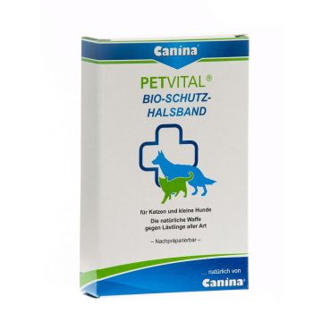 Canina Pharma PETVITAL Bio-Schutz-Halsband Größe: klein, ca. 35 cm Canina Pharma PETVITAL Bio-Schutz-Halsband Größe: klein, ca. 35 cm
