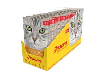Josera Cat Paté Pute mit Zucchini 85 g (Menge: 16 je Bestelleinheit) Josera Cat Paté Pute mit Zucchini 85 g (Menge: 16 je Bestelleinheit)
