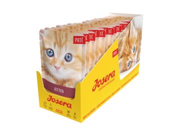 Josera Cat Paté Kitten 85 g (Menge: 16 je Bestelleinheit) Josera Cat Paté Kitten 85 g (Menge: 16 je Bestelleinheit)