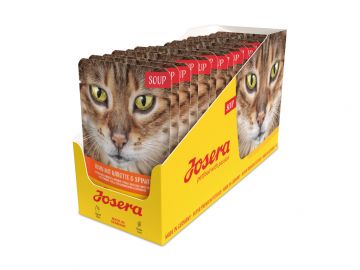Josera Cat Soup Huhn mit Karotte & Spinat 70 g (Menge: 16 je Bestelleinheit) Josera Cat Soup Huhn mit Karotte & Spinat 70 g (Menge: 16 je Bestelleinheit)