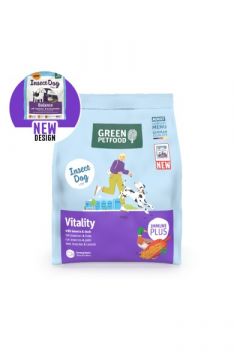 Green Petfood Dog Vitality with Insects 3 kg