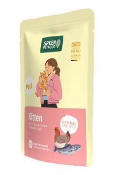 Green Petfood Cat Pat&eacute; Kitten 85g (Menge: 8 je Bestelleinheit)