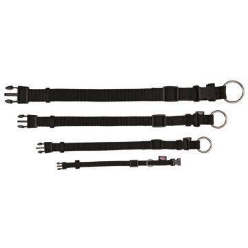 Trixie Premium Halsband schwarz S 25 - 40 cm / 15 mm Trixie Premium Halsband schwarz S 25 - 40 cm / 15 mm