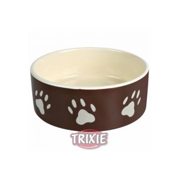 Trixie Napf mit Pfoten 0,8 l 16 cm Trixie Napf mit Pfoten 0,8 l 16 cm