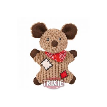 Trixie Maus mit Flicken, Stoff 19 cm Trixie Maus mit Flicken, Stoff 19 cm