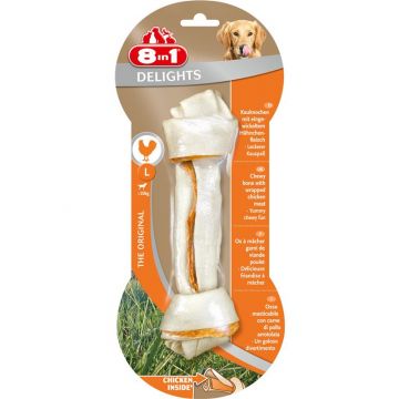 8in1 Delights Kauknochen Chicken L 8in1 Delights Kauknochen Chicken L