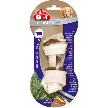 8in1 Delights Kauknochen Beef S 8in1 Delights Kauknochen Beef S