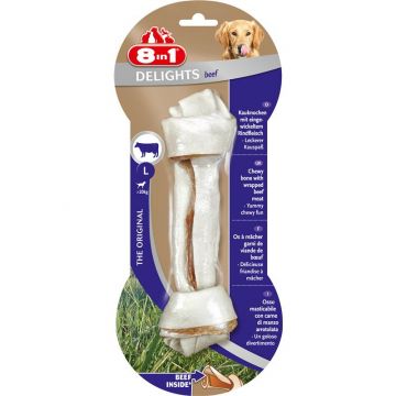 8in1 Delights Kauknochen Beef L 8in1 Delights Kauknochen Beef L