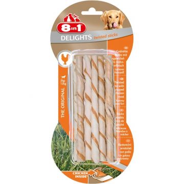 8in1 Delights Twisted Sticks Chicken 10 Stück 8in1 Delights Twisted Sticks Chicken 10 Stück