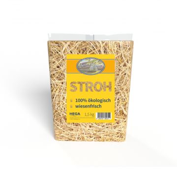 HEGA Bauernland Stroh 1,5 kg (Menge: 4 je Bestelleinheit) HEGA Bauernland Stroh 1,5 kg (Menge: 4 je Bestelleinheit)