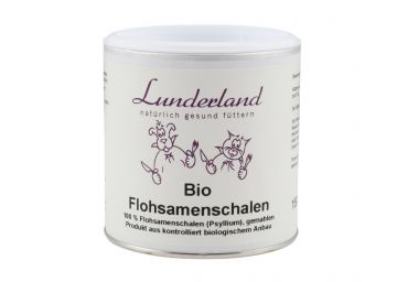Lunderland Bio-Flohsamenschalen 150 g