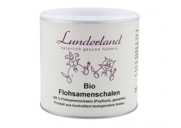 Lunderland Bio-Flohsamenschalen 350 g