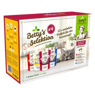 Bettys Landhausküche Katze BOX Selektion #4 12x100g