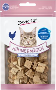 Dokas Cat Hühnermägen gefriergetrocknet 12g (Menge: 6 je Bestelleinheit)