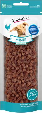 Dokas Dog Minis Hühnerbrust 70g (Menge: 9 je Bestelleinheit)