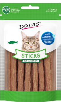 Dokas Cat Sticks mit Lachsfilet 30g (Menge: 10 je Bestelleinheit)
