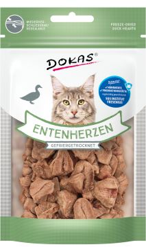 Dokas Cat Entenherzen gefriergetrocknet 15g (Menge: 6 je Bestelleinheit)