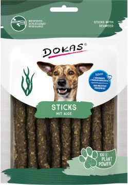 Dokas Dog Sticks mit Alge 105g (Menge: 6 je Bestelleinheit) Dokas Dog Sticks mit Alge 105g (Menge: 6 je Bestelleinheit)