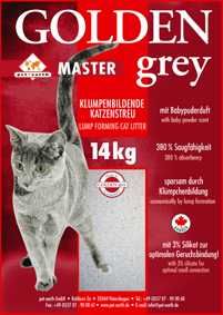 Golden Grey Master Katzenstreu 14kg Golden Grey Master Katzenstreu 14kg