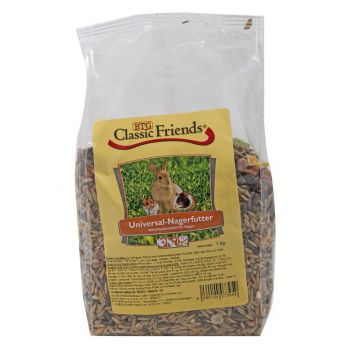 Classic Friends Universal Nagerfutter 1kg (Menge: 5 je Bestelleinheit) Classic Friends Universal Nagerfutter 1kg (Menge: 5 je Bestelleinheit)