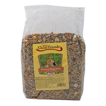 Classic Friends Universal Nagerfutter 2,5kg (Menge: 4 je Bestelleinheit) Classic Friends Universal Nagerfutter 2,5kg (Menge: 4 je Bestelleinheit)