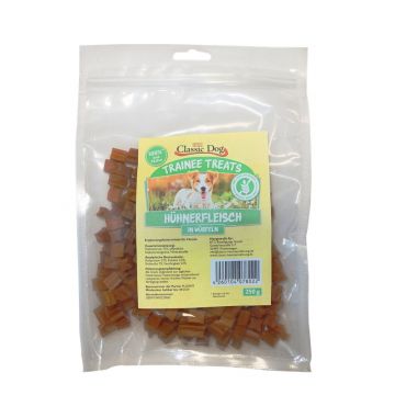 Classic Dog Trainee Treats H&uuml;hnerfleischw&uuml;rfel 250g