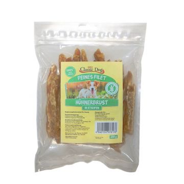 Classic Dog Feines Filet Hühnerbruststreifen 250g