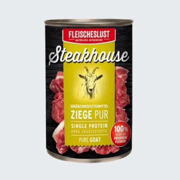 Fleischeslust Steakhouse Ziege Pur 800g (Menge: 6 je Bestelleinheit)