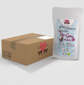 Katzenliebe Kitten Bio-Gans mit Bio-Birne PB 100g (Menge: 15 je Bestelleinheit)