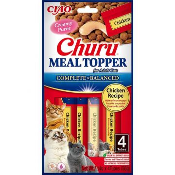 Inaba Cat Churu Meal Topper Chicken 4x14g
