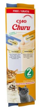Inaba Cat Churu 2er Pack Huhn & Thunfisch 2 x 14g