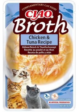Inaba Cat Ciao Brooth Chicken & Tuna 40g