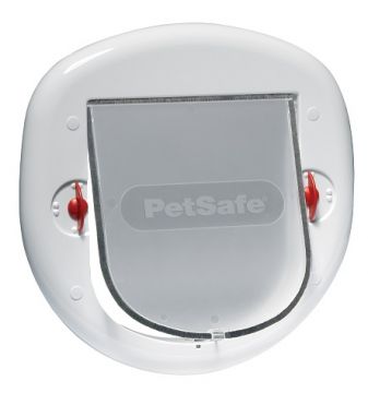 PetSafe Haustiertür für große Katzen & kleine Hunde weiß PetSafe Haustiertür für große Katzen & kleine Hunde weiß